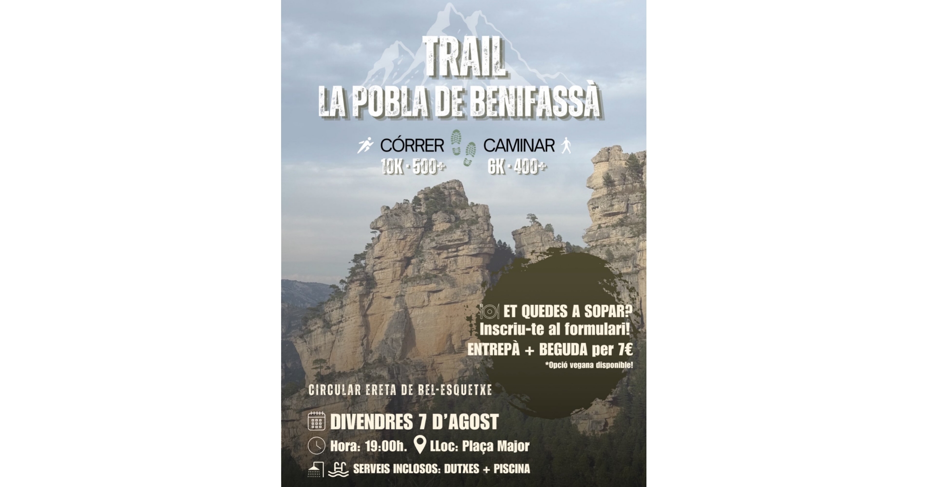 Trail La Pobla de Benifass�