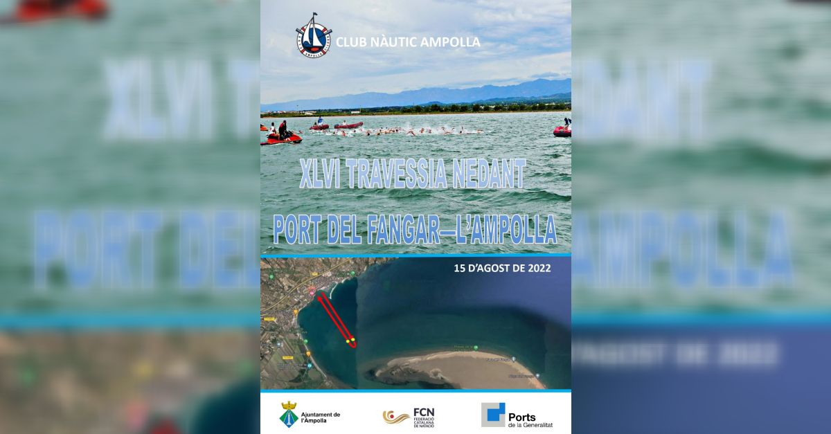 XLVI Traves�a nadando Port del Fangar - l�Ampolla