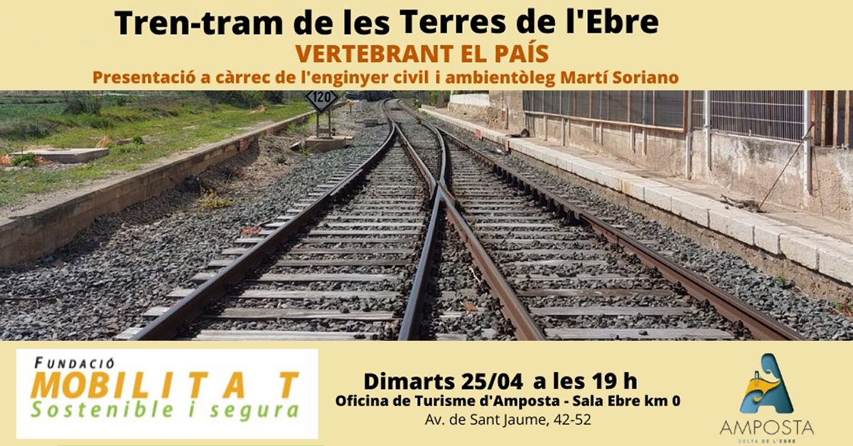 Presentació de Tren-tram de les Terres de l’Ebre Presentació de Tren-tram de les Terres de l’Ebre