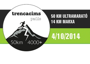 Trencacims Pa�ls 2014: trail i marxa