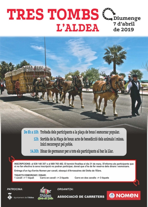 Tres tombs a l’Aldea Tres tombs a l’Aldea