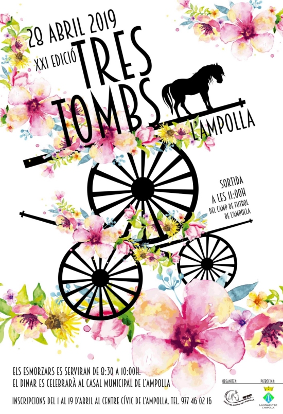 XXI edició Tres Tombs L’Ampolla XXI edició Tres Tombs L’Ampolla