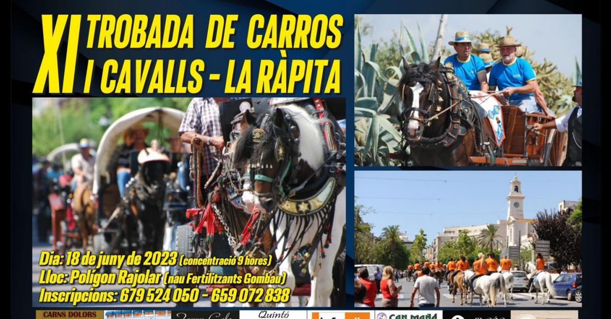 XI Trobada de carros i cavalls de la R�pita