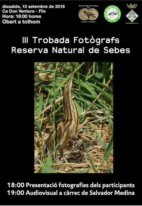 III Trobada de Fot�grafs a la Reserva Natural de Sebes
