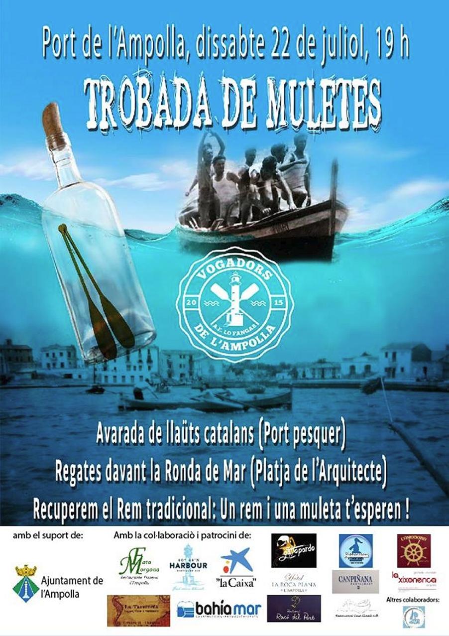 II Trobada de muletes L&rsquo;Ampolla