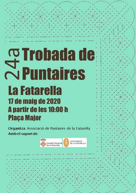 24a Trobada de Puntaires 24a Trobada de Puntaires