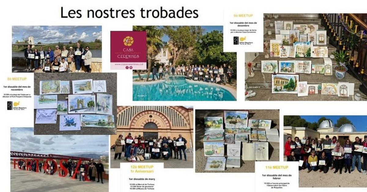 Urban Sketchers Terres de lEbre celebrar la seva 43a Trobada a Aldover