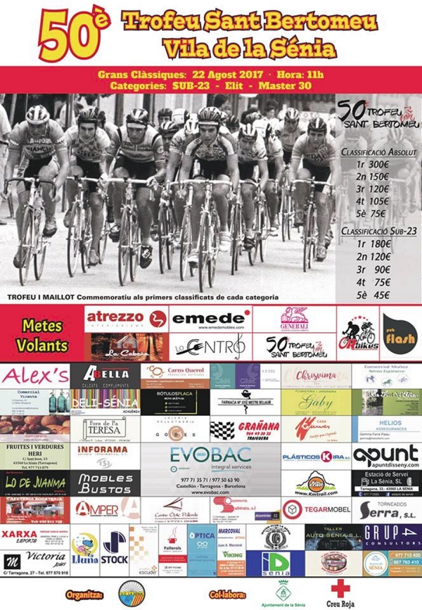 50è Trofeu Sant Bertomeu Vila de la Sénia 50è Trofeu Sant Bertomeu Vila de la Sénia