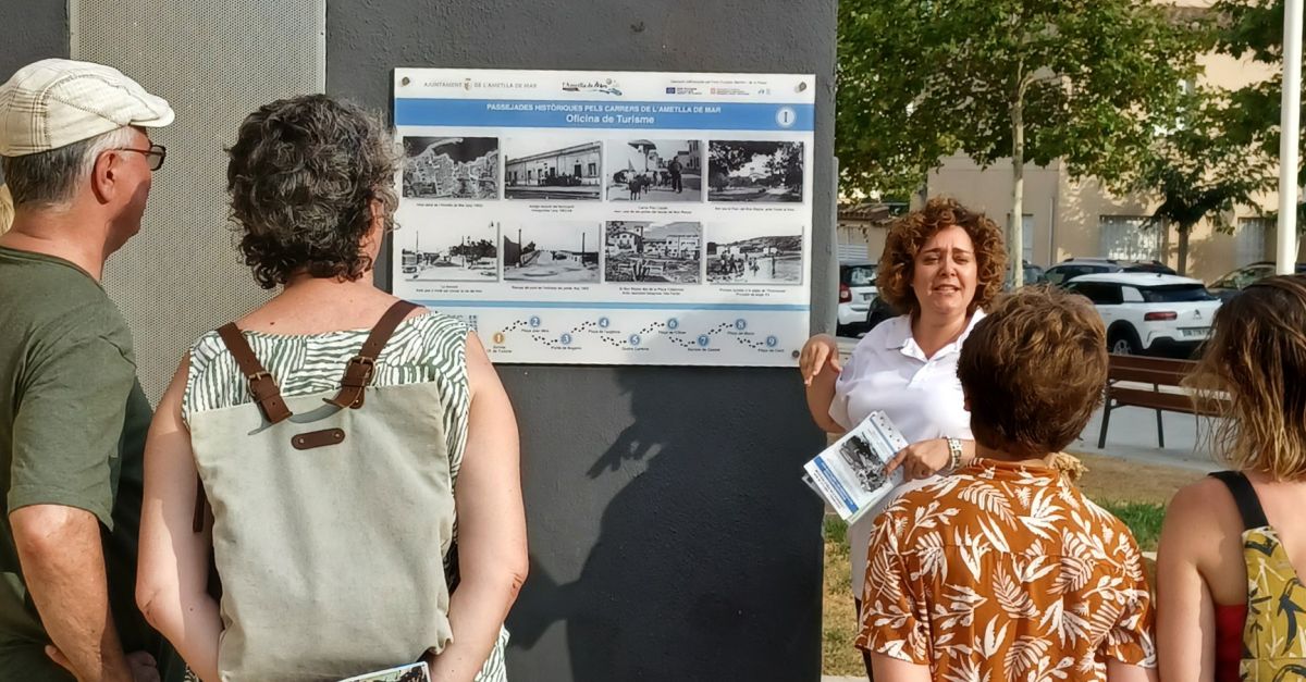 xit de les propostes turstiques que combinen la histria i la cultura local durant lestiu a lAmetlla de Mar