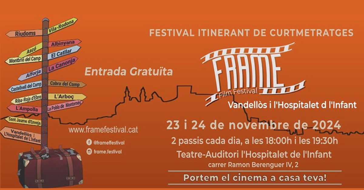 Vandellòs i l’Hospitalet de l’Infant serà una de les seus del FRAME Film Festival aquest cap de setmana | EbreActiu.cat, revista digital d’oci actiu | Terres de l’Ebre ... Vandellòs i l’Hospitalet de l’Infant serà una de les seus del FRAME Film Festival aquest cap de setmana | EbreActiu.cat, revista digital d’oci actiu | Terres de l’Ebre ...