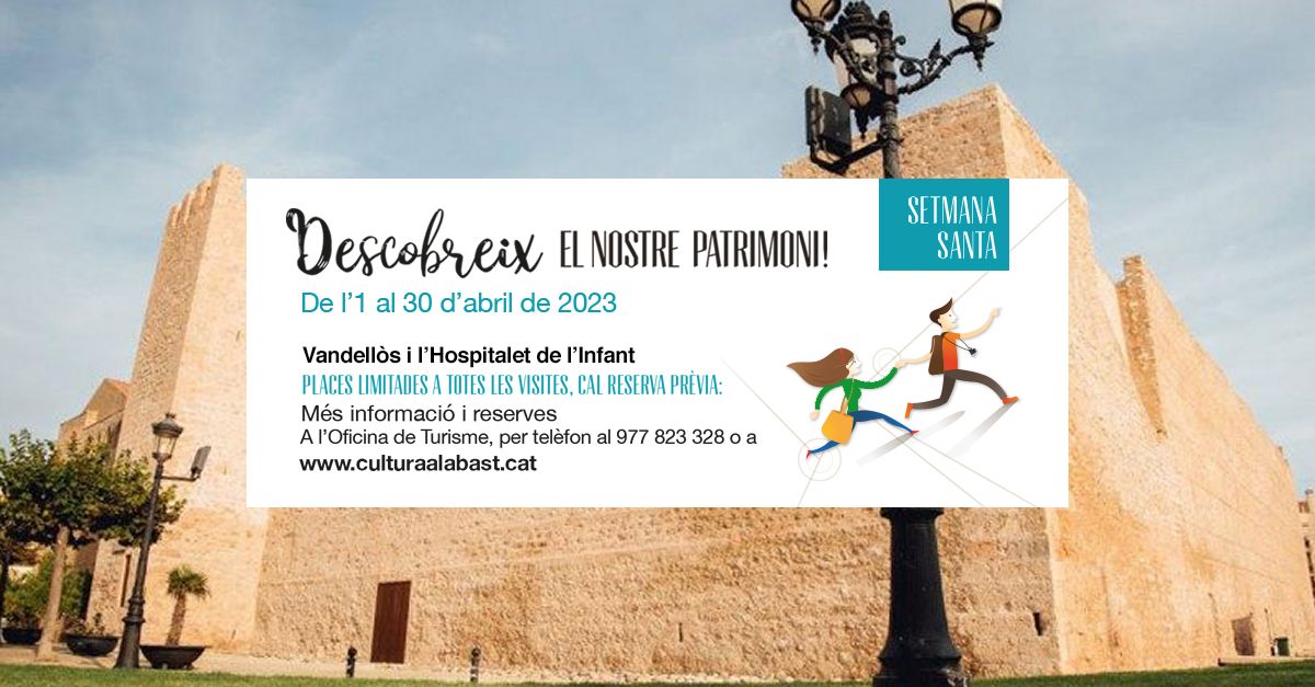 Vandells i l’Hospitalet de l’Infant programa visites guiades per descobrir el patrimoni local