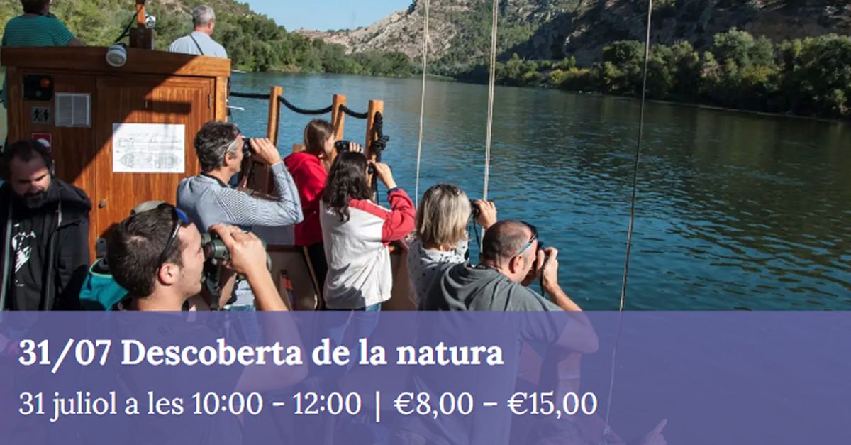 Descoberta de la natura a bord del lla�t Lo Roget