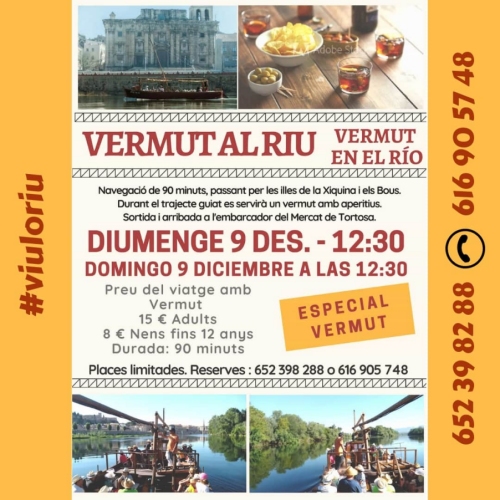Vermut al riu amb Lo Sirgador Vermut al riu amb Lo Sirgador