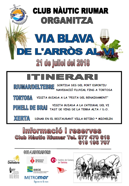Via Blava, de l’arròs al vi Via Blava, de l’arròs al vi