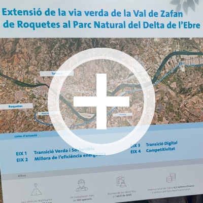 La Via Verda arribar� a Amposta i la R�pita l&rsquo;abril del 2025
