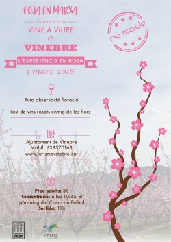 Vinebre enceta la temporada de floraci� amb una ruta a peu i un tast de vins rosats | EbreActiu.cat, revista digital d&rsquo;oci actiu | Terres de l&rsquo;Ebre ...