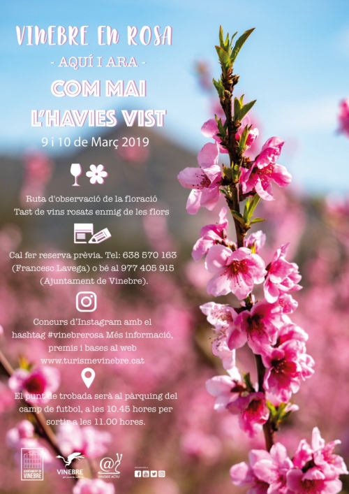 Vinebre en rosa Vinebre en rosa