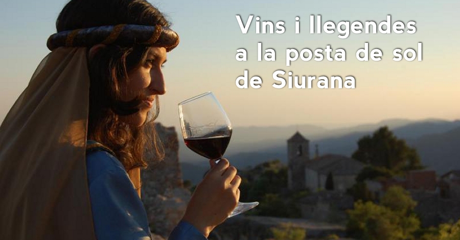 Vins i llegendes a la posta de sol de Siurana
