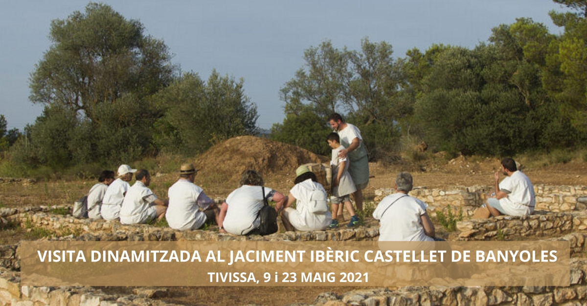 Visita dinamizada al yacimiento ib�rico del Castellet de Banyoles
