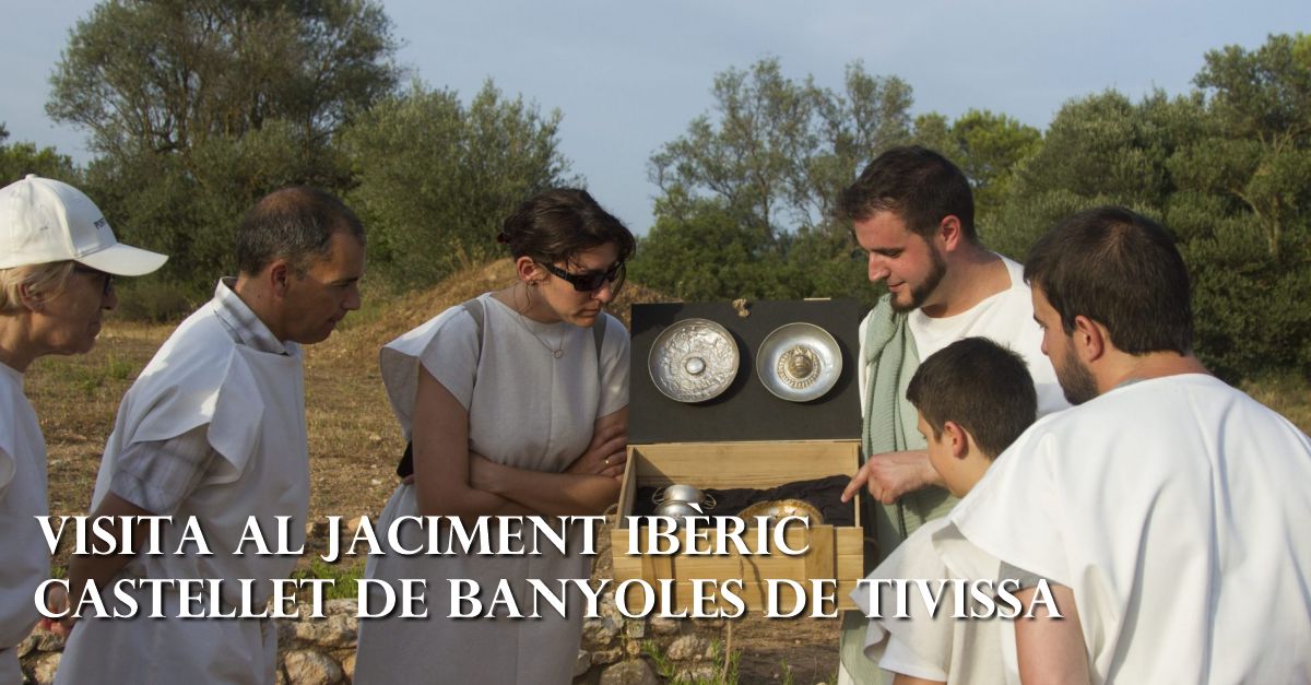 Visita dinamizada al yacimiento ib�rico del Castellet de Banyoles