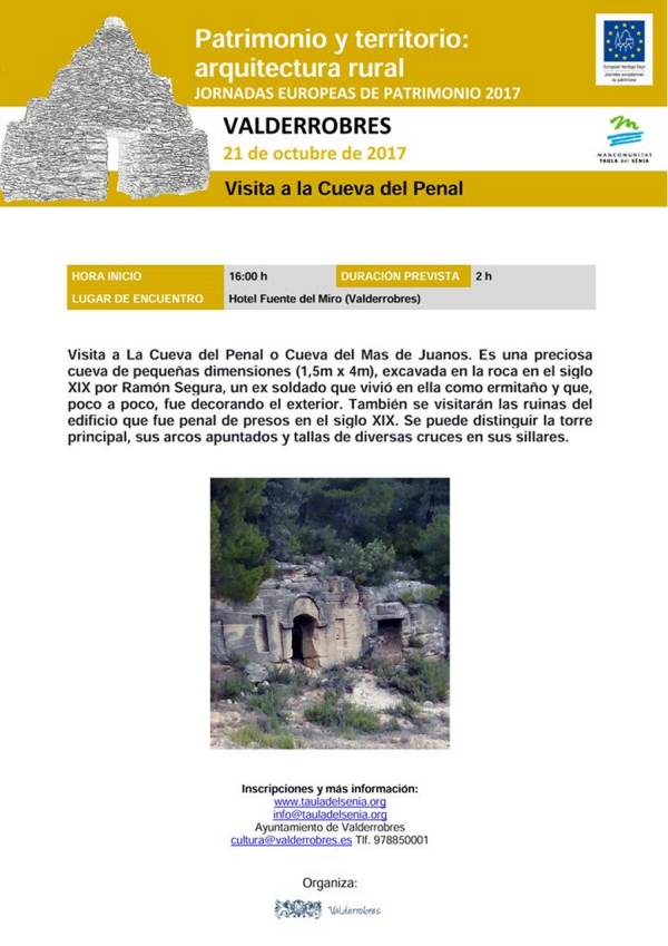 Visita a la Cova del Penal Visita a la Cova del Penal