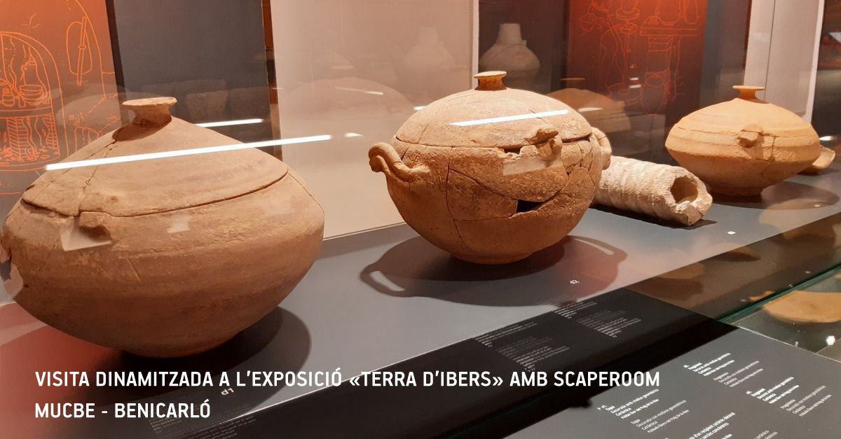 Visita dinamitzada a l�exposici� Terra d�ibers, amb scape room
