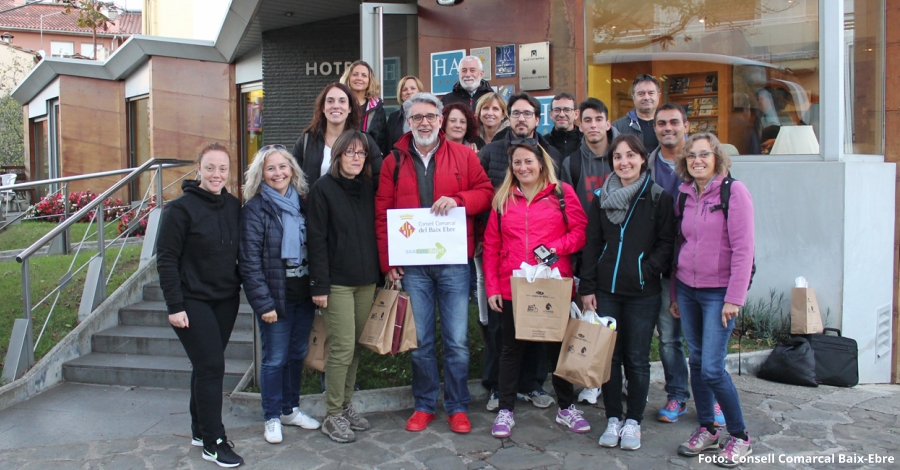 Empresaris tur�stics visiten les Vies Verdes de Girona per promoure el cicloturisme a les Terres de l&rsquo;Ebre | EbreActiu.cat, revista digital d&rsquo;oci actiu | Terres de l&rsquo;Ebre ...