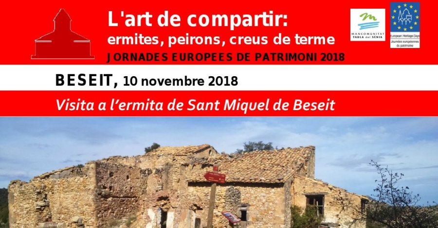 Visita a lermita de Sant Miquel de Beseit