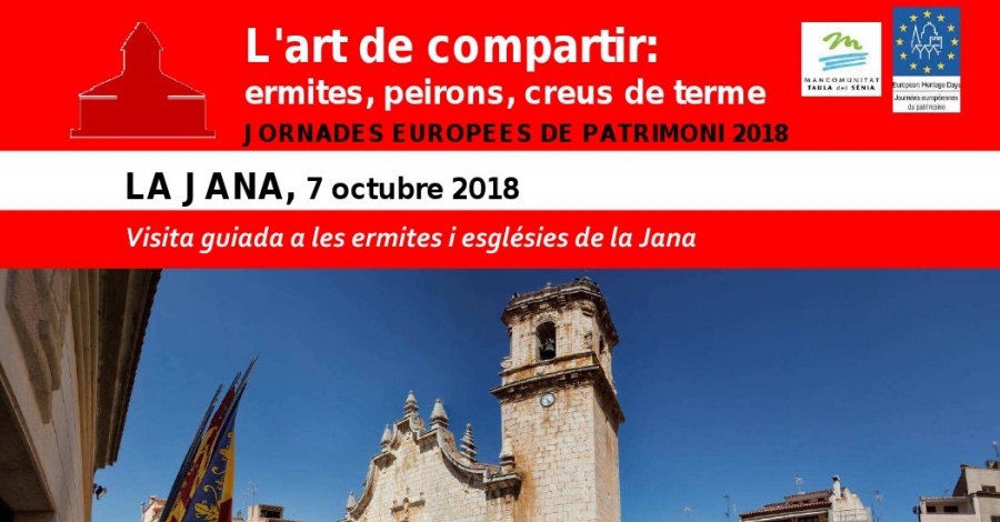 Visita guiada a las ermitas y iglesias de la Jana Visita guiada a las ermitas y iglesias de la Jana
