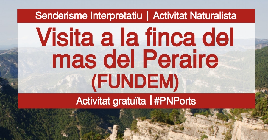 Visita a la finca del mas del Peraire Visita a la finca del mas del Peraire