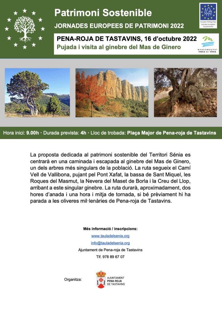 JEP2022 - Pujada i visita al ginebre del Mas de Ginero JEP2022 - Pujada i visita al ginebre del Mas de Ginero