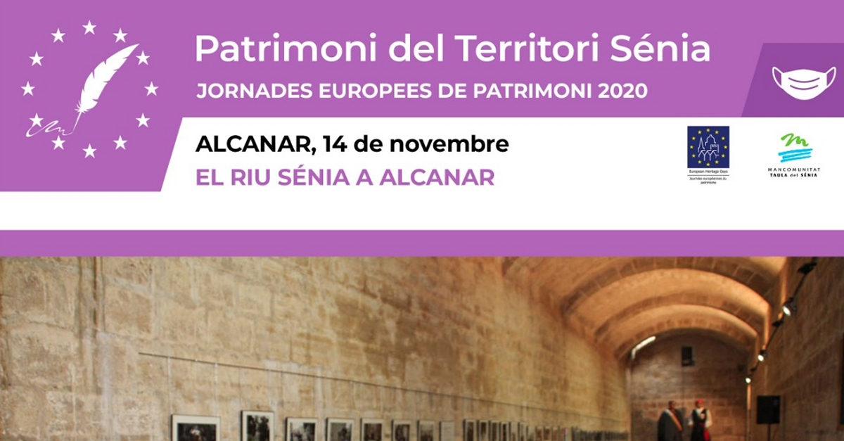 [AJORNADA] Jornades Europees de Patrimoni 2020 "El riu S�nia a Alcanar" 