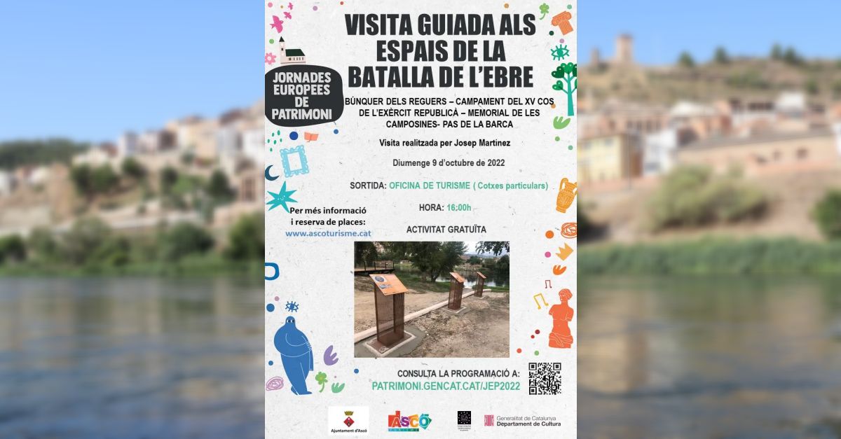 JEP 2022. Visita guiada als espais de la Batalla de l�Ebre