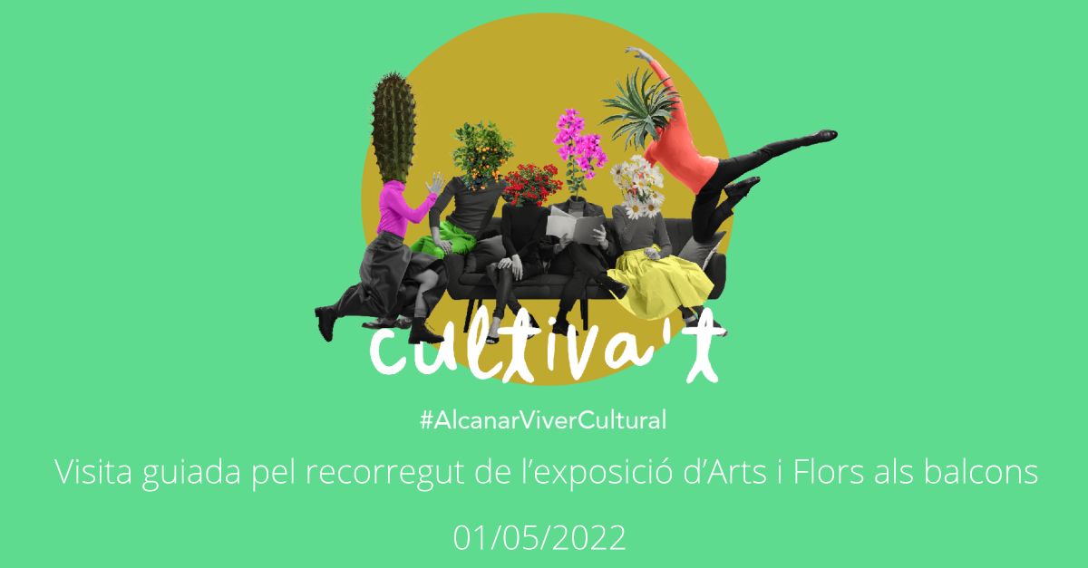 Visita guiada pel recorregut de l�exposici� d�Arts i Flors als balcons