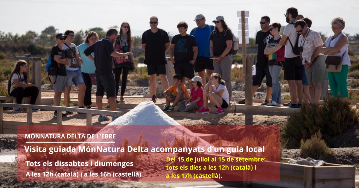 Visita guiada M�nNatura Delta: Visita guiada al centre acompanyats d�un guia local
