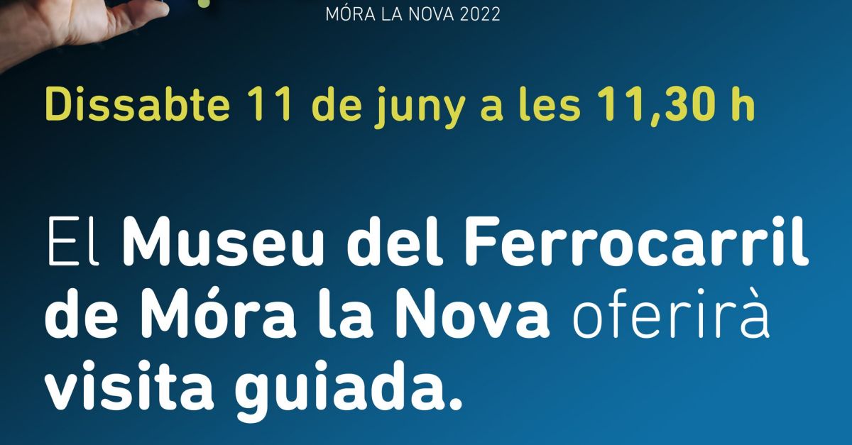 Visita guiada al Museu del Ferrocarril de M�ra la Nova