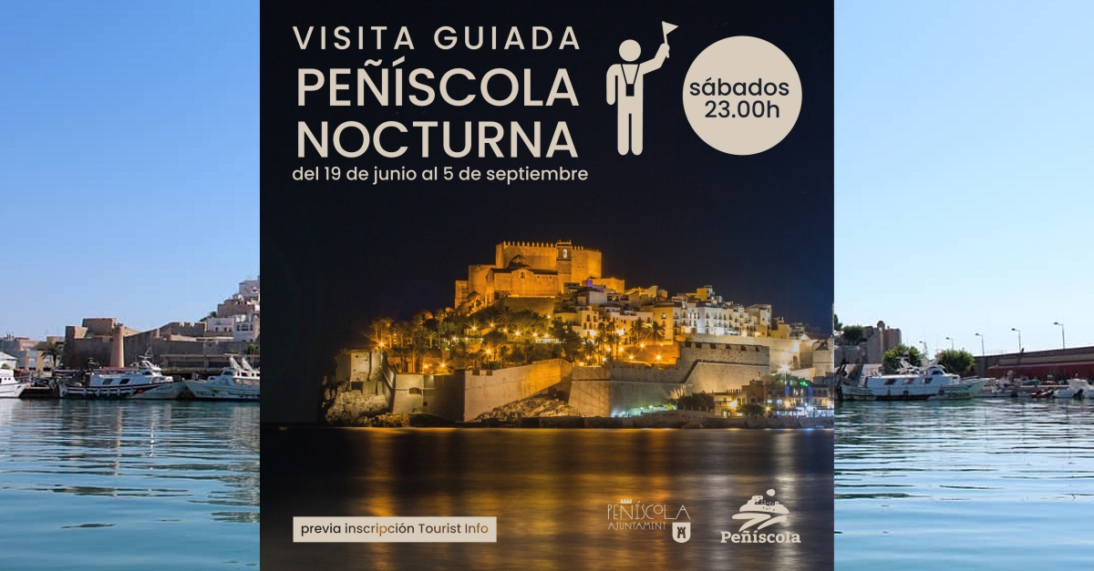 Visita guiada nocturna Peñíscola Visita guiada nocturna Peñíscola