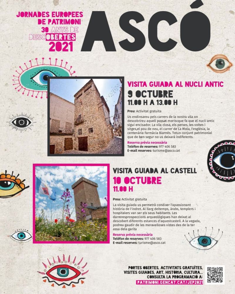 Jornades Europees de Patrimoni: Visita guiada al nucli antic d�Asc�