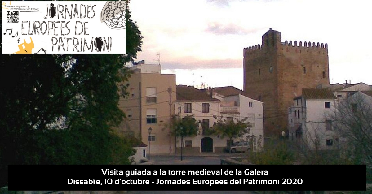 Visita guiada a la torre medieval de la Galera #JEP2020 Visita guiada a la torre medieval de la Galera #JEP2020