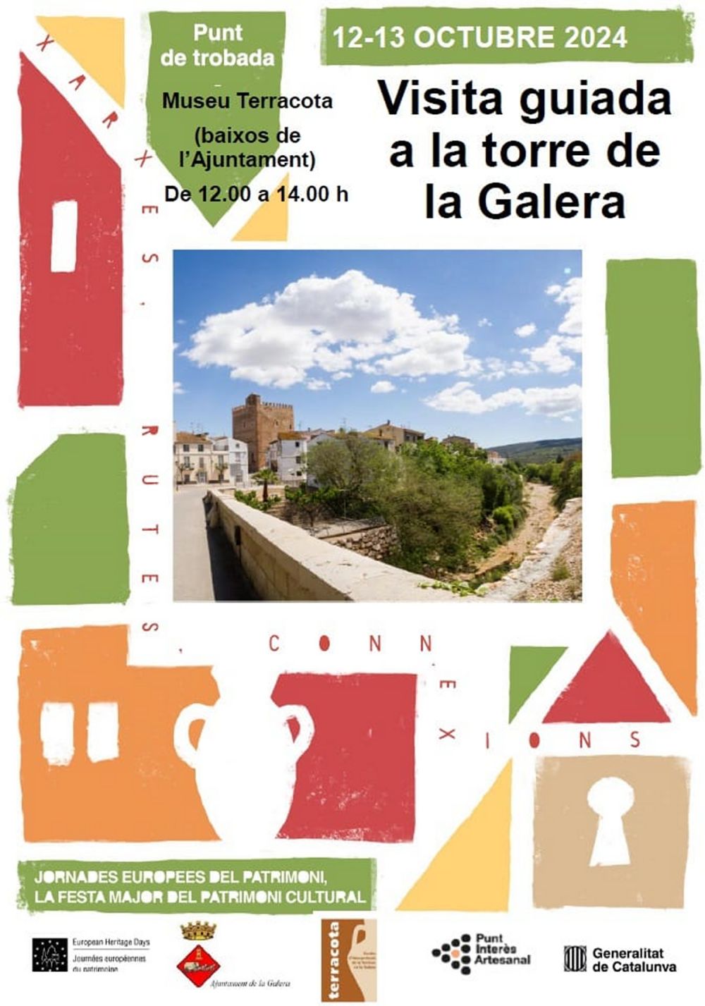 Jornades Europees del Patrimoni 2024: Visita guiada a la Torre de la Galera Jornades Europees del Patrimoni 2024: Visita guiada a la Torre de la Galera