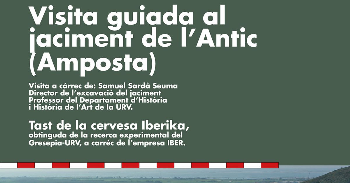 Visita guiada al Jaciment de l�Antic a Amposta