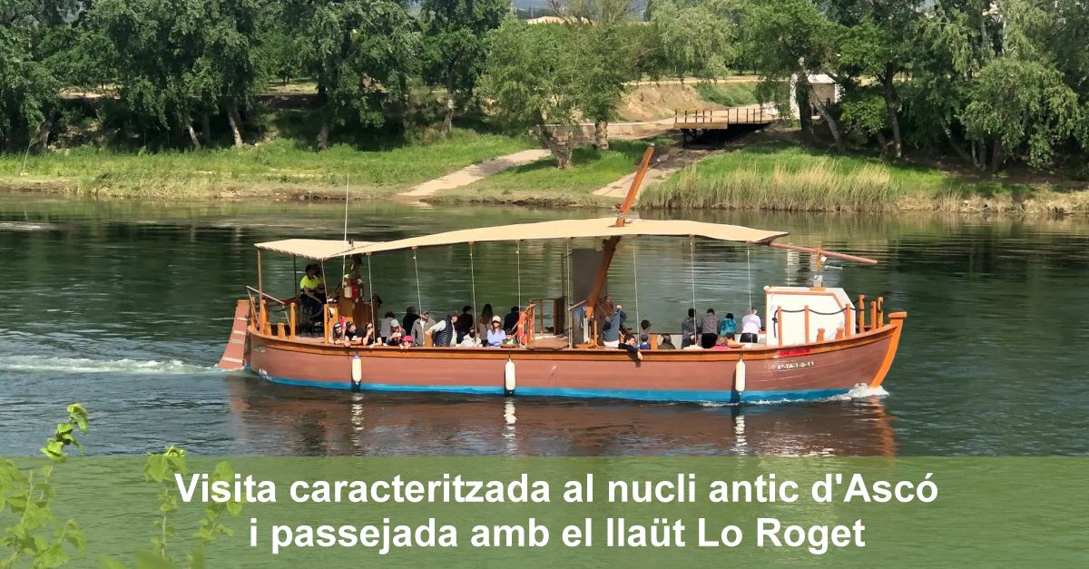 Visita caracterizada al casco antiguo de Asc� y paseo con el laud Lo Roget