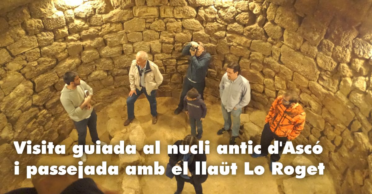 Visita guiada al nucli antic d�Asc� i passejada amb el lla�t Lo Roget