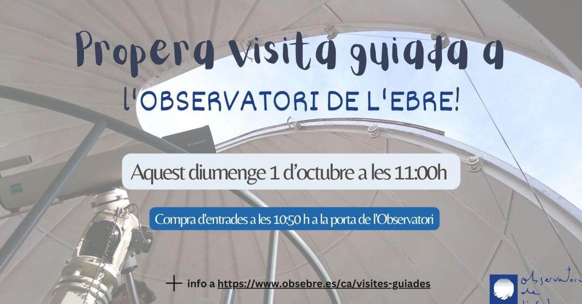 Visita guiada a l�Observatori de l�Ebre