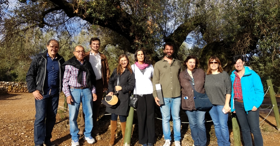 Visita al territori del Snia duna representant de la FAO