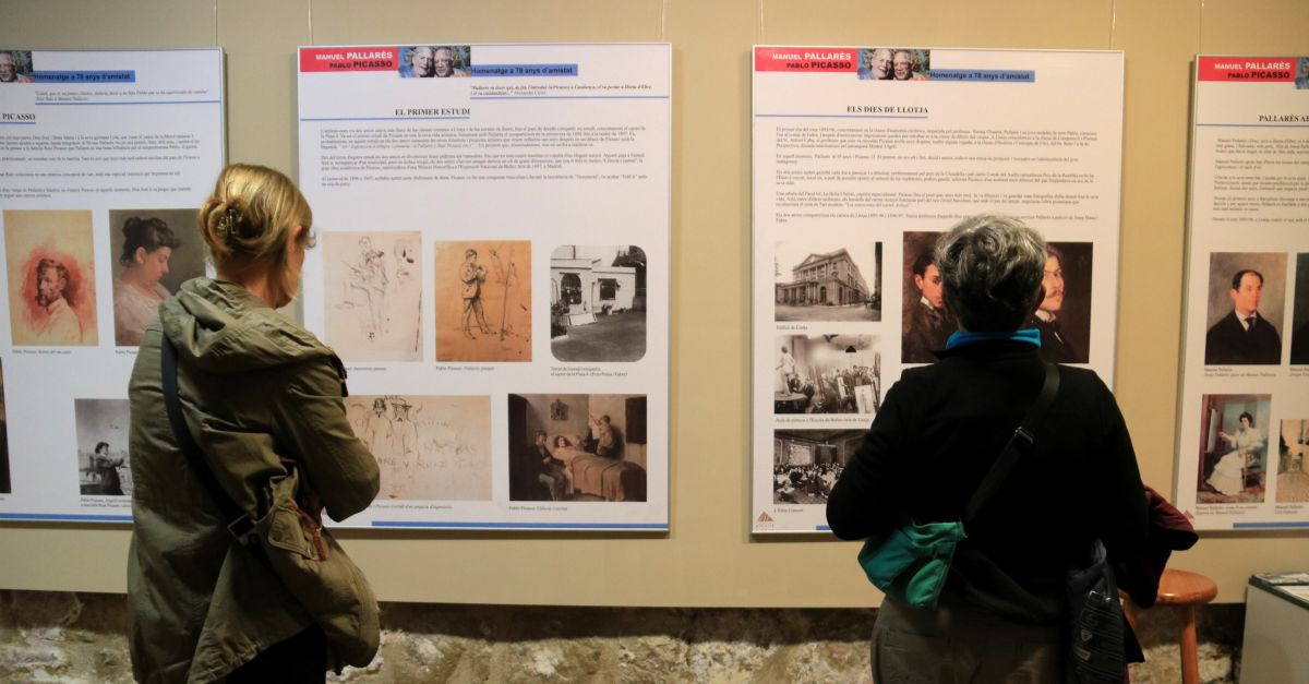El Centre Picasso dOrta reivindica el pintor Manuel Pallars en una nova mostra que explora lamistat dels dos artistes