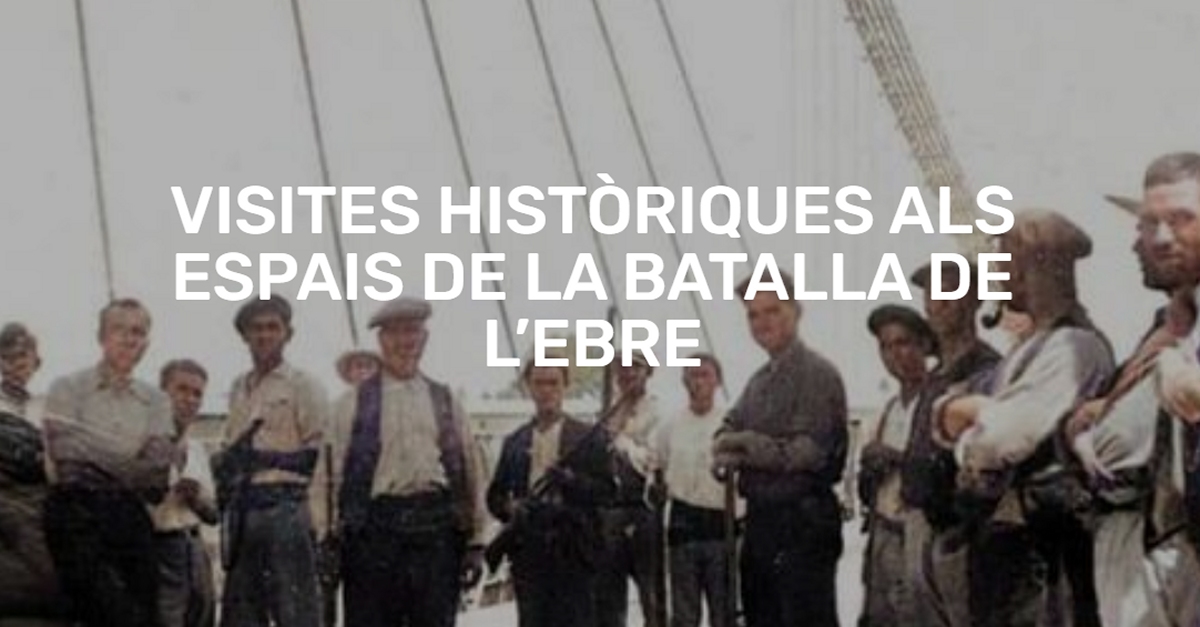 Descobreix la història de la Batalla de l’Ebre recorrent la ciutat d’Amposta Descobreix la història de la Batalla de l’Ebre recorrent la ciutat d’Amposta