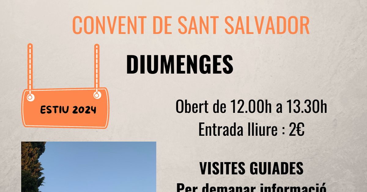 Visites al Convent de Sant Salvador d�Horta de St Joan
