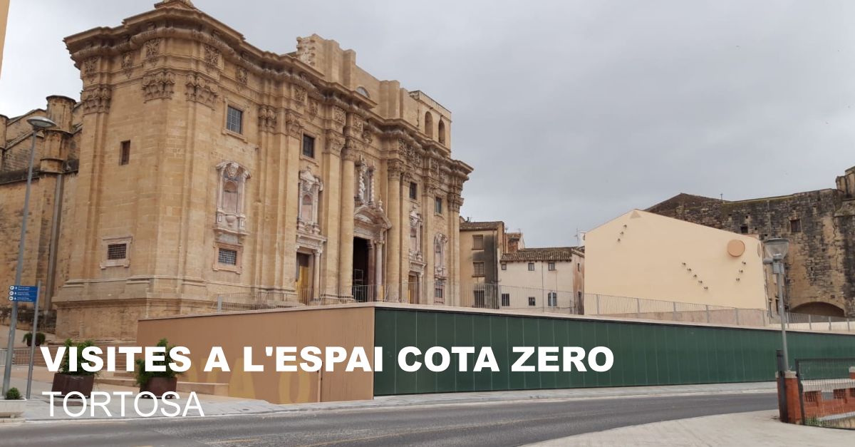 Visites lliures a l�espai Cota Zero de Tortosa