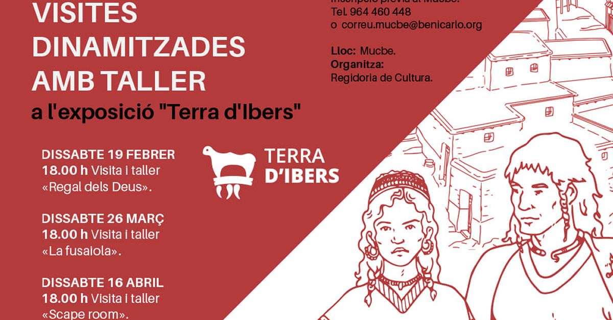 Visites dinamitzades amb taller a l�exposici� �Terra d�Ibers� del Mucbe